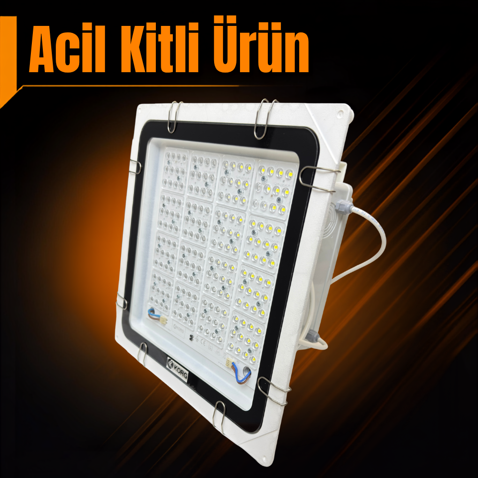 Mete 150W Acil Kitli Yüksek Tavan Armatürü 6500K