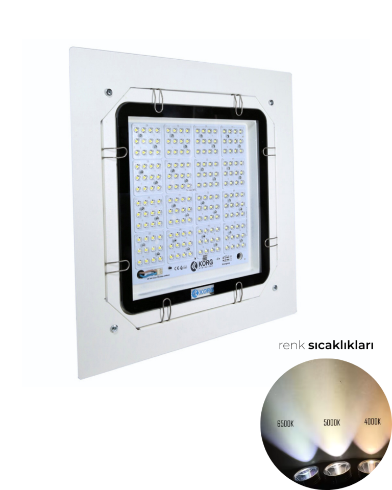 150 Watt Kanopi Armatürü 6500K 23000 Lümen