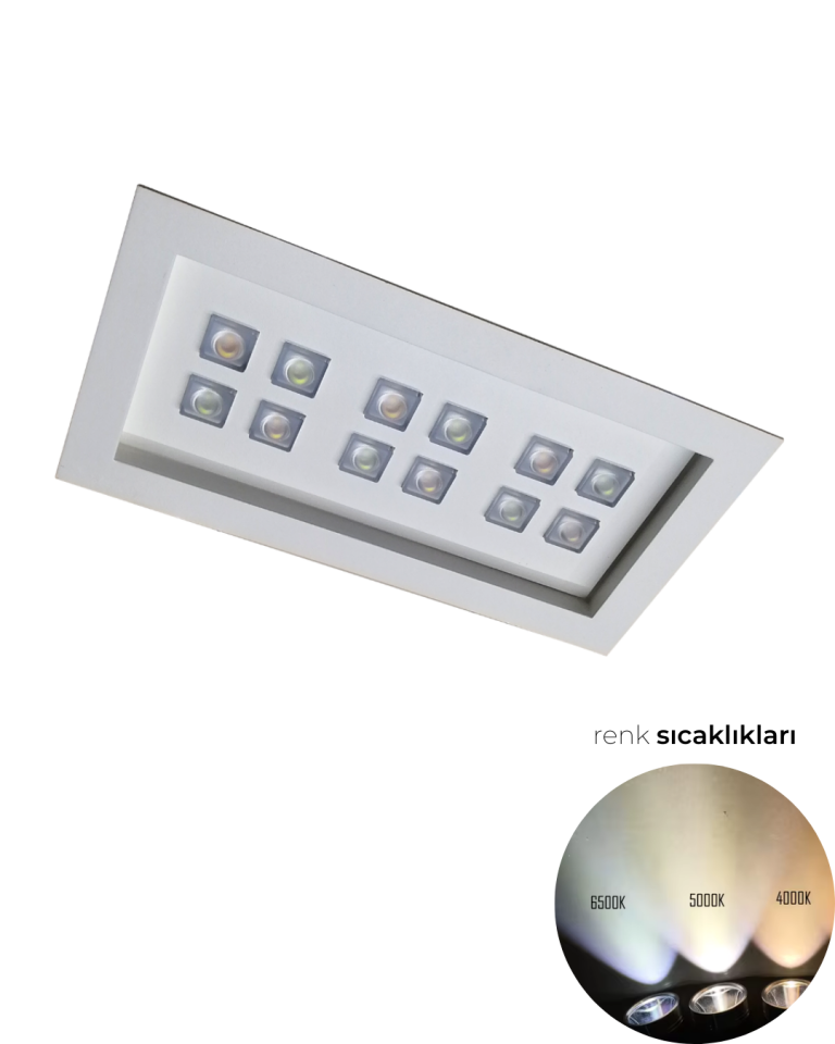 Platin H12 19 Watt Kuyumcu Aydınlatma Armatürü