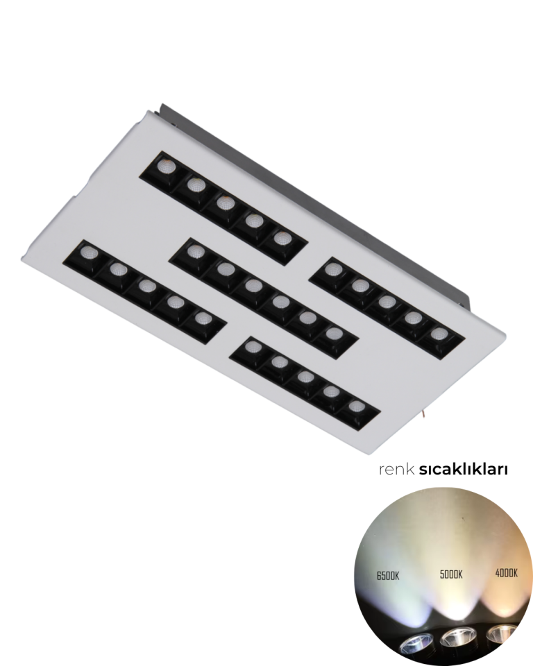 Aura 41 Watt Kuyumcu Aydınlatma Armatürü